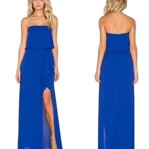 NWT BCBG Strapless Maxi Dress